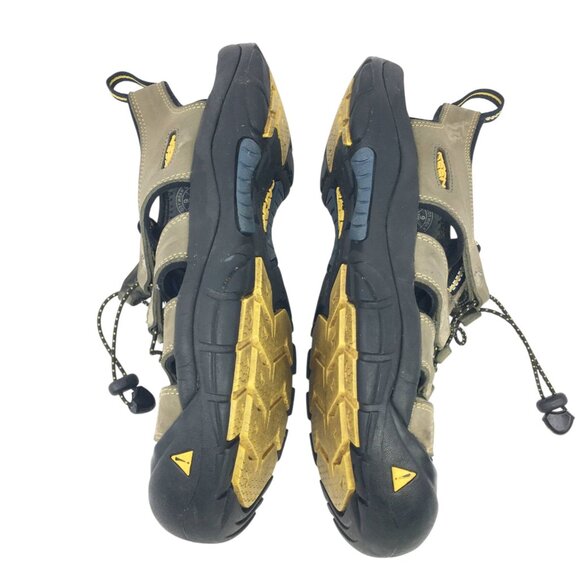 Keen Newport Sandal Men's Size 9 Closed Toe Brown Leather Hiking Waterproof Shoe - Picture 8 of 16